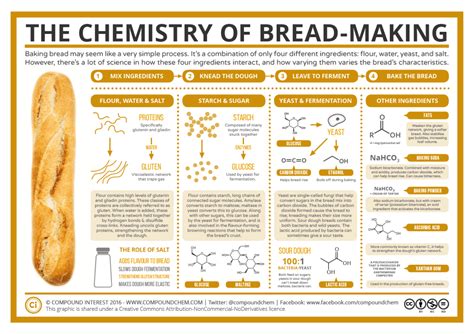 Baking Bread The Chemistry Of Bread Making Compound Interest