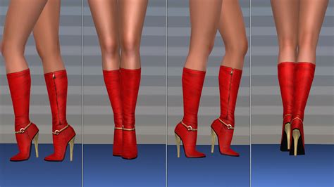 Sims 3 Revealing Catsuit And Impossible Boots Downloads The Sims
