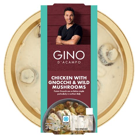 Gino D Acampo Chicken With Gnocchi Wild Mushrooms Gino D Acampo