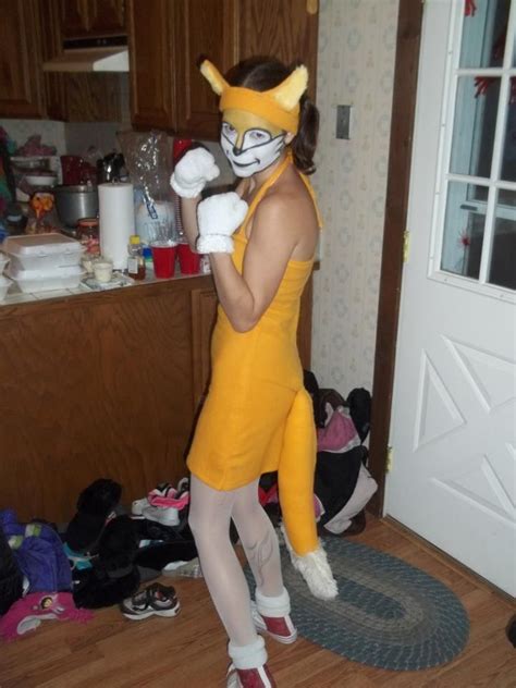 Diy Costume Of Miles Tails Prower For Sonic The Hedgehog Dress Up