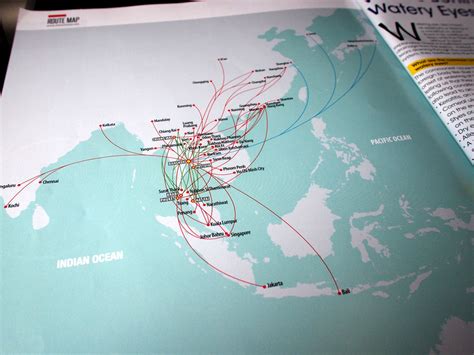Thai Airasia Route Map