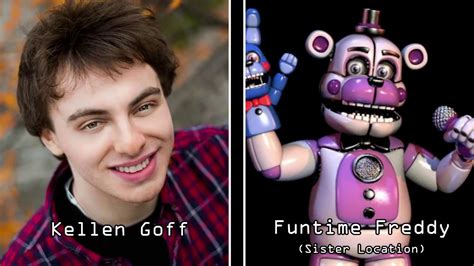 Five Nights At Freddys The Entire Voice Cast Youtube