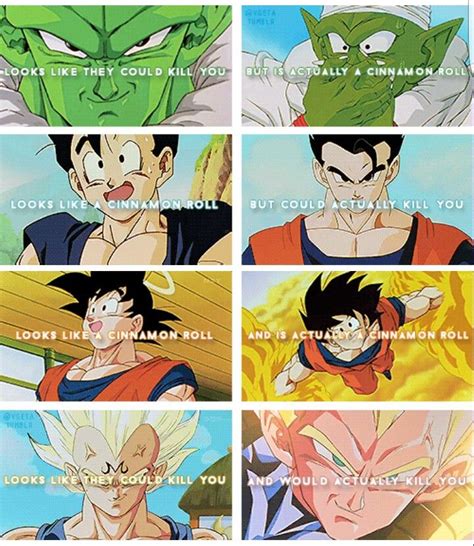 Differences Between Vegeta Goku Gohan And Piccolo Anime Dragon Ball Dragon Ball Art