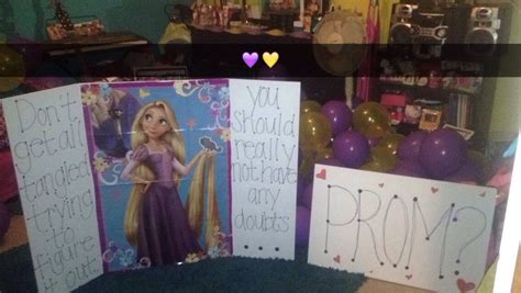Promposal Tangled Formal Proposals Cute Homecoming Proposals Hoco