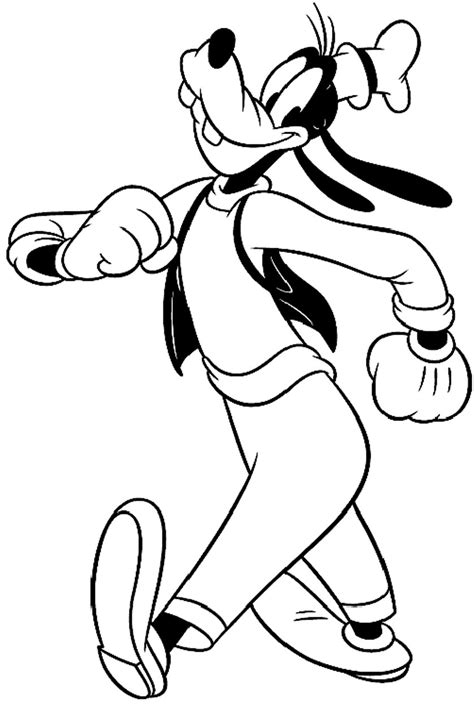 Goofy Coloring Pages 10 Free Printables
