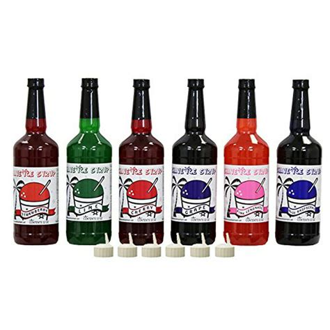 Snow Cone Syrup Variety Pack 2536oz 6pk Gold Medal