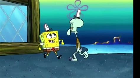 Squidward Wants To Walk To Work With Spongebob Youtube