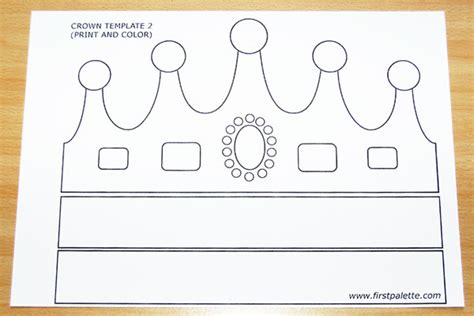Print And Color Crown Kids Crafts Fun Craft Ideas
