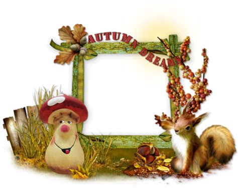 Automne Cadre Png Autumn Frame Png Fall Cluster Centerblog
