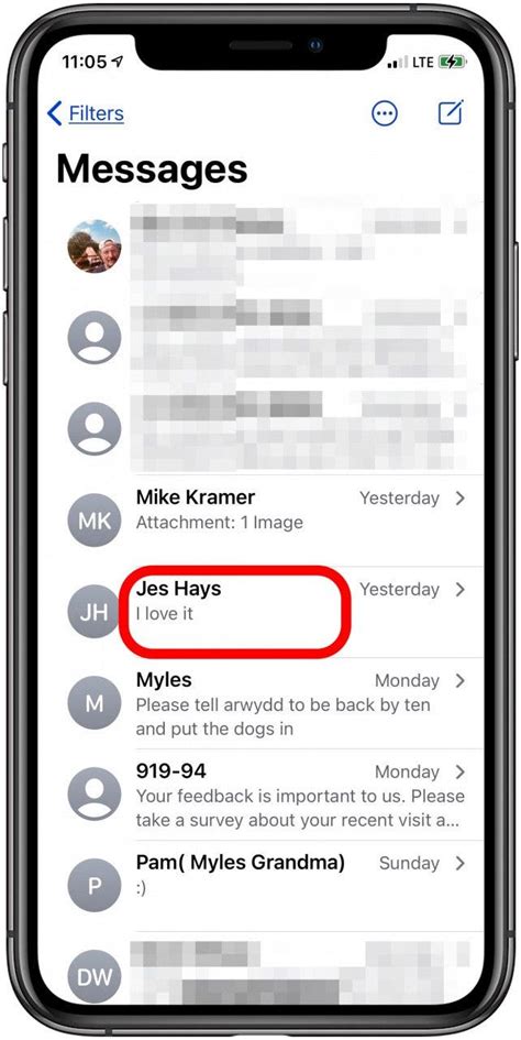 How To Pin And Unpin Contacts To The Top Of The Messages App On Iphone In