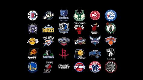 The Nba Team Logos Overview Best Basketball Logos Logaster