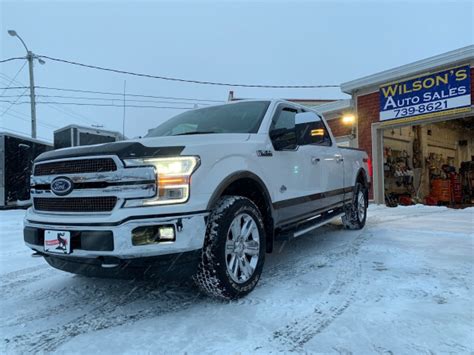 Wilsons Auto Sales 2018 Ford F 150 Super Crew King Ranch Max Tow