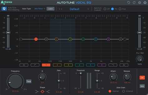 Auto Tune Vocal Eq By Antares Audio Technologies Vocal Eq Plugin Vst