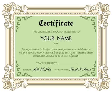 Certificate Of Commendation Template Hq Template Documents