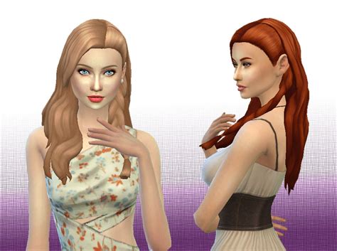 Mystufforigin Claire Hair Version 3 Sims 4 Hairs