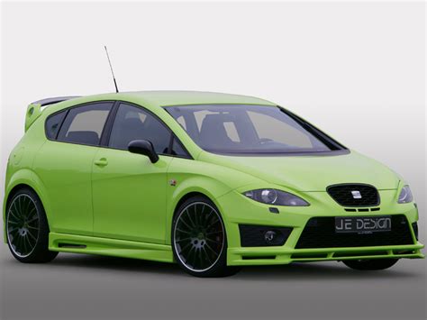 Front bumper katana, rear bumper katana, side skirts katana, rear wing katana, grill katana. Seat Leon 1P FR / CUPRA R facelift styled by JE Design