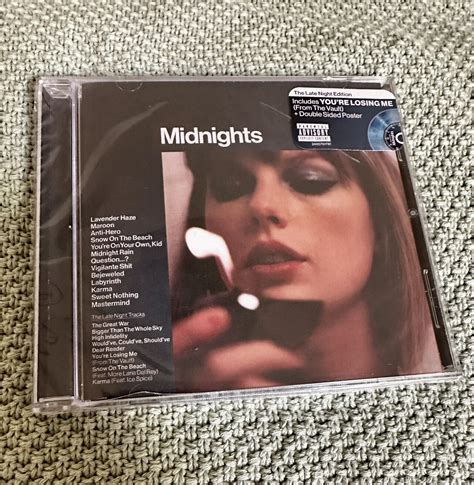 Taylor Swift Midnights The Late Night Edition Cd Metlife