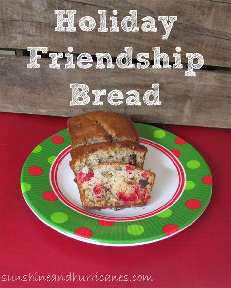 Holiday Friendship Bread Recipe Friendship Bread Easy Holiday Recipes Holiday Recipes