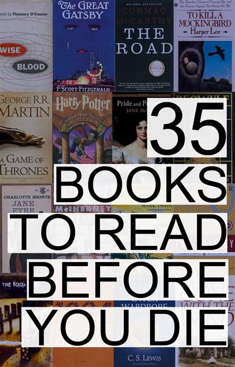 35 Best Books Everyone Needs To Read Before They Die Fiction Books