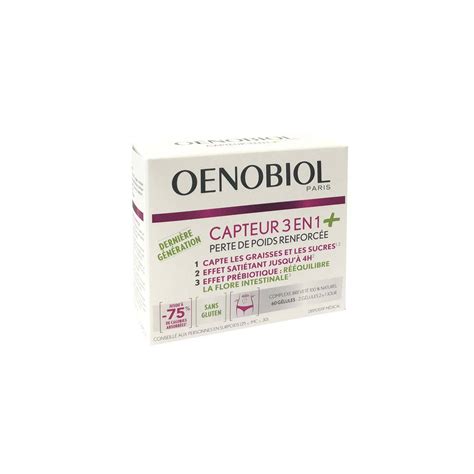 Oenobiol Capteur 3 En 1 Plus 60 Gélules