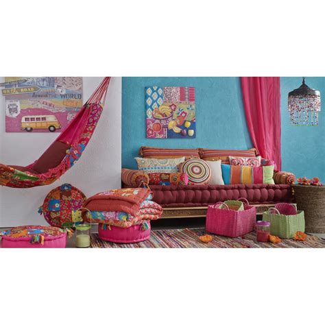 Homelook.it è una grande piattaforma per interior design in italia che facilita la ricerca dei mobili, accessori e complementi d'arredo. Divanetto multicolore in cotone 2/3 posti | Idea di decorazione, Arabesco e India