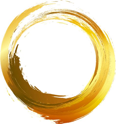 Download Golden Gold Euclidean Vector Circle Ring Cli