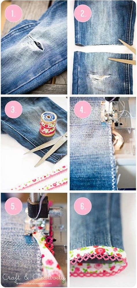 Refashion Hack Turn Worn Jeans Into Diy Cut Off Jean Shorts