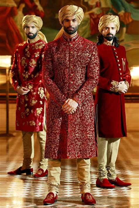 Buy red indian wedding dress and get the best deals at the lowest prices on ebay! pakistani sherwani | Sherwani groom, Indian groom wear ...