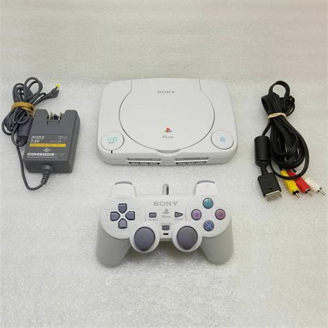 Sony Psone Playstation 1 Ps1 Slim Mini Console System Clean Inout