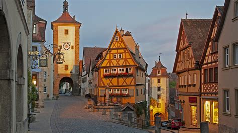 In Rothenburg Ob Der Tauber Wird Geschichte Lebendig