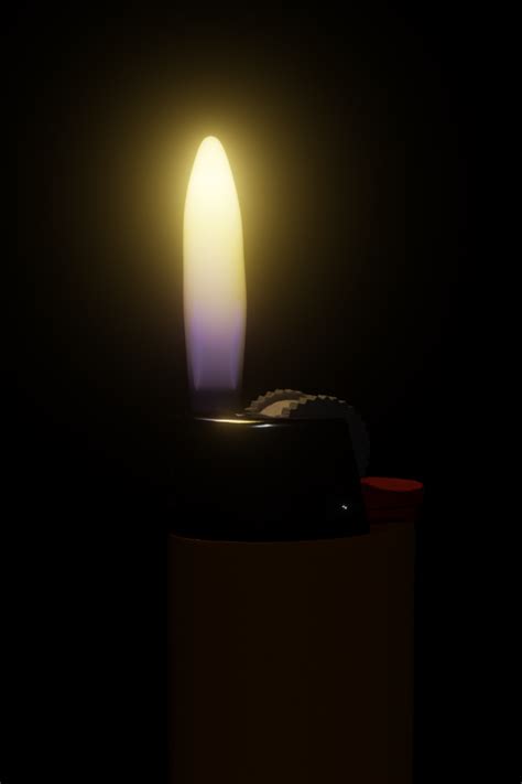 My First Attempt At Fire Thoughts Blender