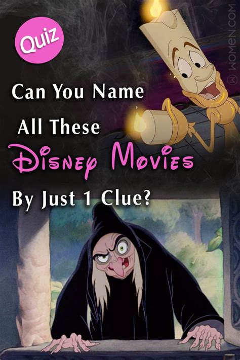 Disney Quiz Can You Name All These Disney Movies By Just One Clue