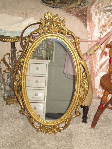 Hollywood Regency Ornate Mirror Gold Mirror French Mirror | Etsy | Ornate mirror, French mirror ...