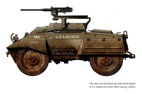 M8 Greyhound And M20 Armored Utility Car M8 Scout Car