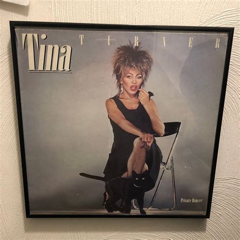 Vintage Tina Turner Private Dancer Album Framed Picture S Grailed
