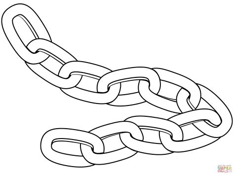 Chain Coloring Page Free Printable Coloring Pages