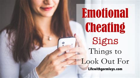 Emotional Cheating Signs Things To Look Out For Life With Gormleys