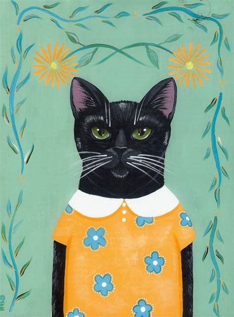This Item Is Unavailable Folk Art Cat Cat Art Cat Painting
