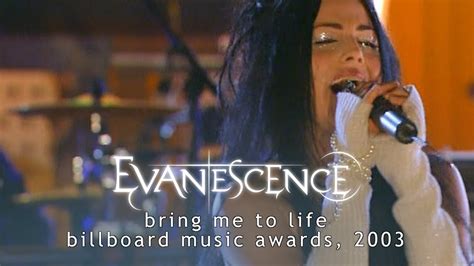 Evanescence Bring Me To Life Billboard Music Awards YouTube