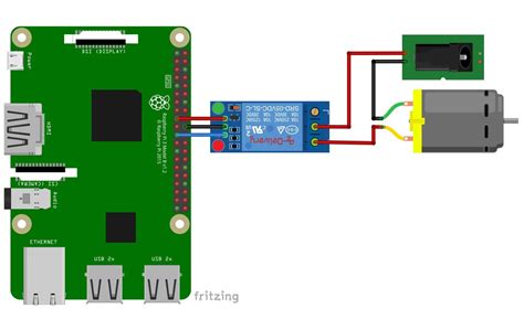 4 Relay Module Arduino Fritzing