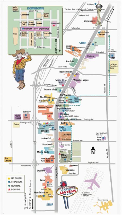 Las Vegas Strip Map 2019 Within Printable Vegas Strip Map Printable