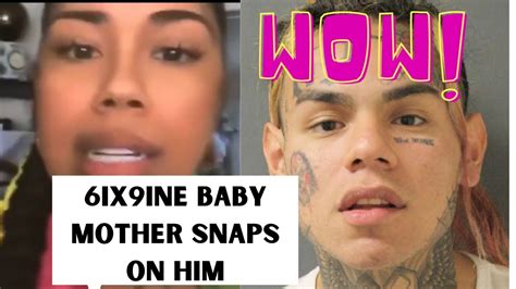 6ix9ine Baby Mother Sara Molina And Her Mom Snaps On Him PART 1