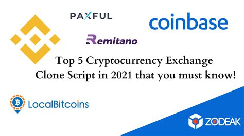 While this isn't false, and many scams exist in the crypto world, it has never been easier to invest in cryptocurrency. Top 5 Cryptocurrency Exchange Clone Script in 2021 | Zodeak