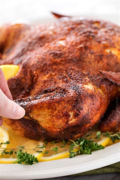 Easy Slow Cooker Rotisserie Chicken The Chunky Chef