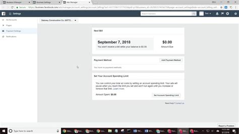 How To Set Up Facebook Ad Billing Youtube