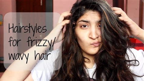 The side swept bang with wavy curly hair over forehead covers it with. Quick Easy Hairstyles For Frizzy Hair - Wavy Haircut