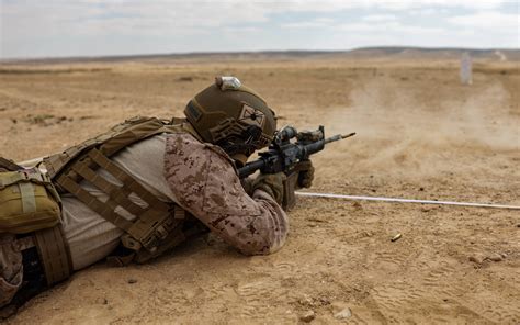 Us Marines With 3rd Anglico Conduct Ranges During Intrepid Maven 232