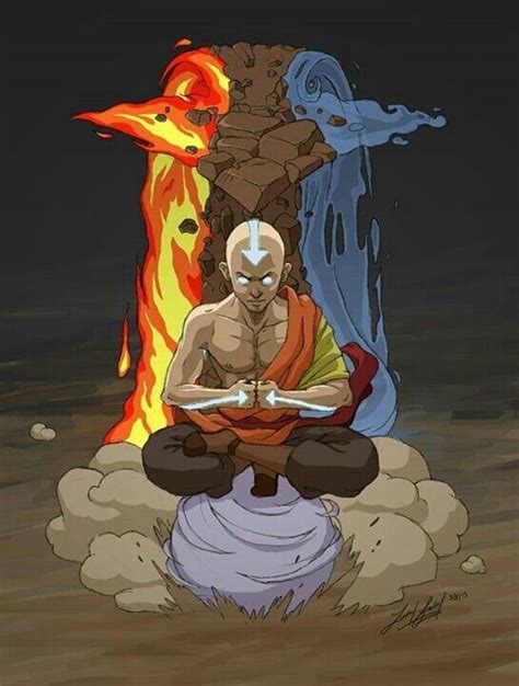 Airbender All Grown Up Avatar Aang Avatar State Avatar Ang