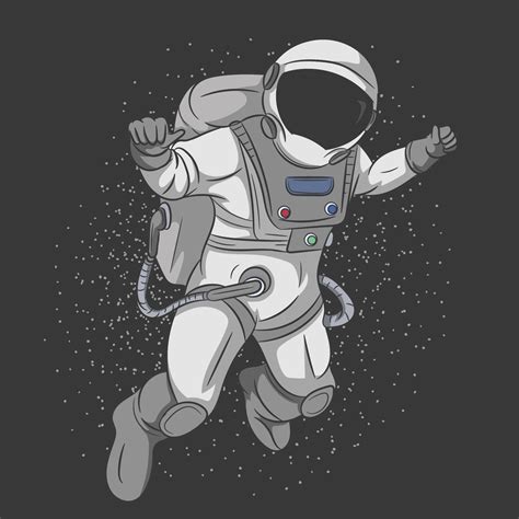 Space Astronaut Vector 5476929 Vector Art At Vecteezy