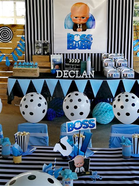 Boss Baby Birthday Party Ideas Photo 1 Of 12 Catch My Party